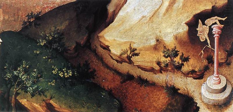 BROEDERLAM, Melchior The Flight into Egypt (detail) china oil painting image